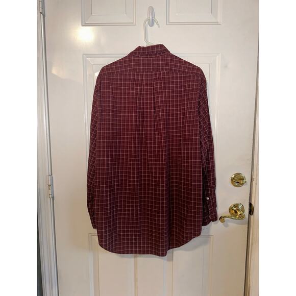 Ralph Lauren CLassic Fit Men’s Long Sleeve Button Down Plaid Large - Picture 5 of 5